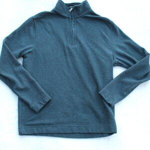 Van Heusen Flex QuarterZip Ribbed Fleece Pullover